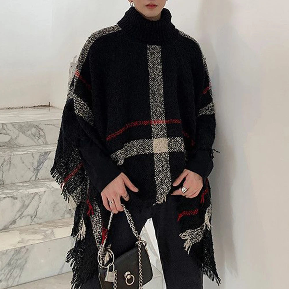 Poncho Coton Homme