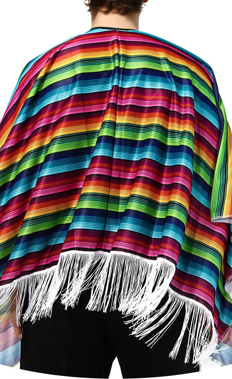 Poncho homme mexicain