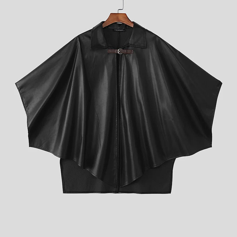 Men's poncho coat