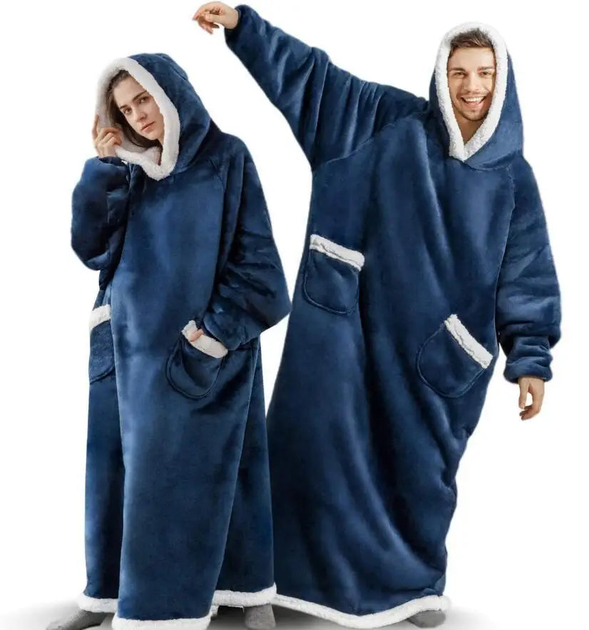 Poncho Polaire Nuit