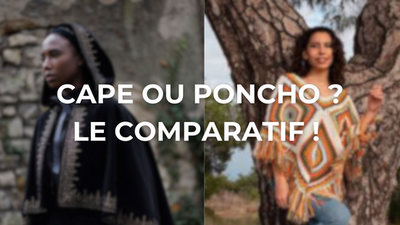 Cape ou poncho : quel est le meilleur choix ?