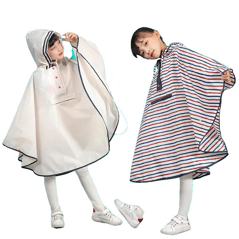 Poncho Pluie Motifs Enfants