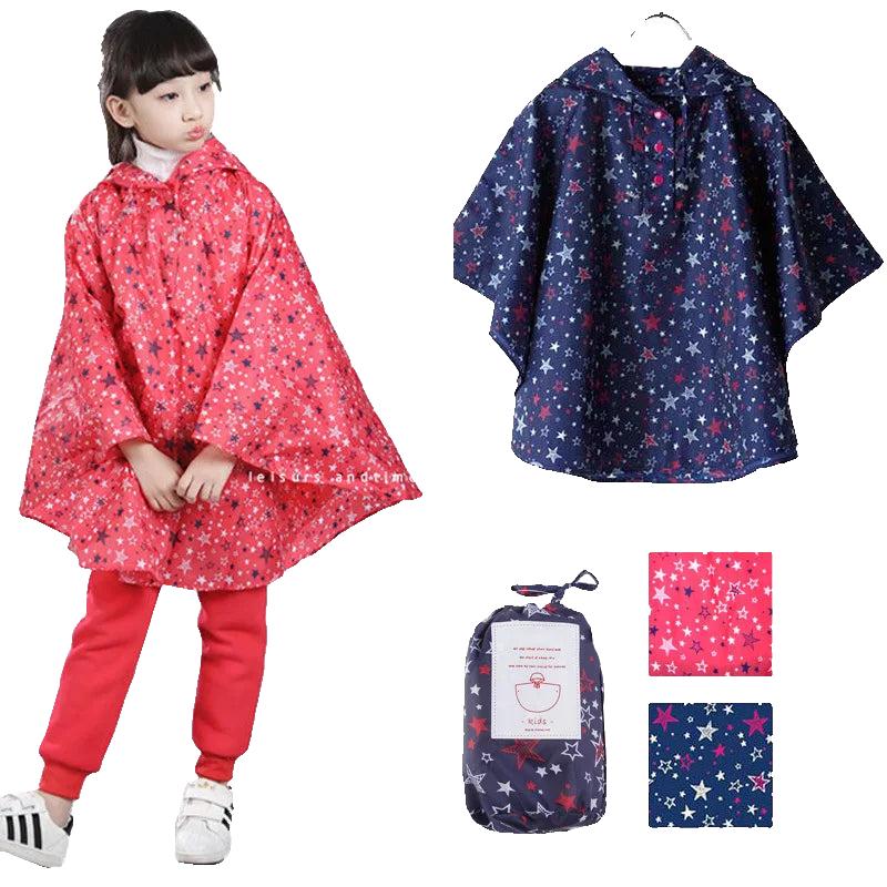 Poncho Pluie Motifs Enfants