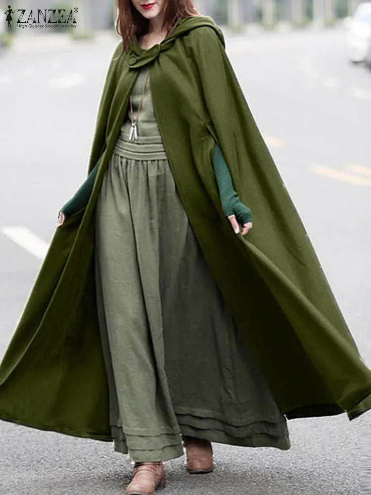 Cape Femme en Laine