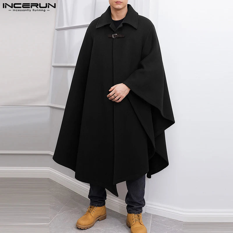 Poncho Trench Elégant Homme