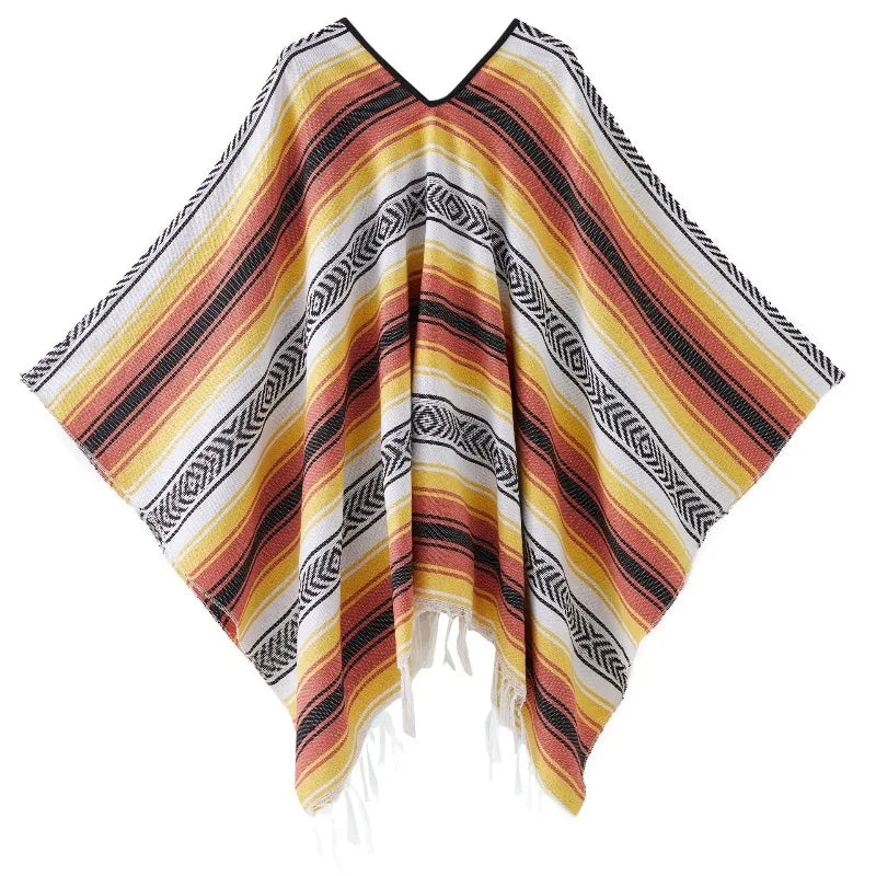 Poncho Mexicain Classique