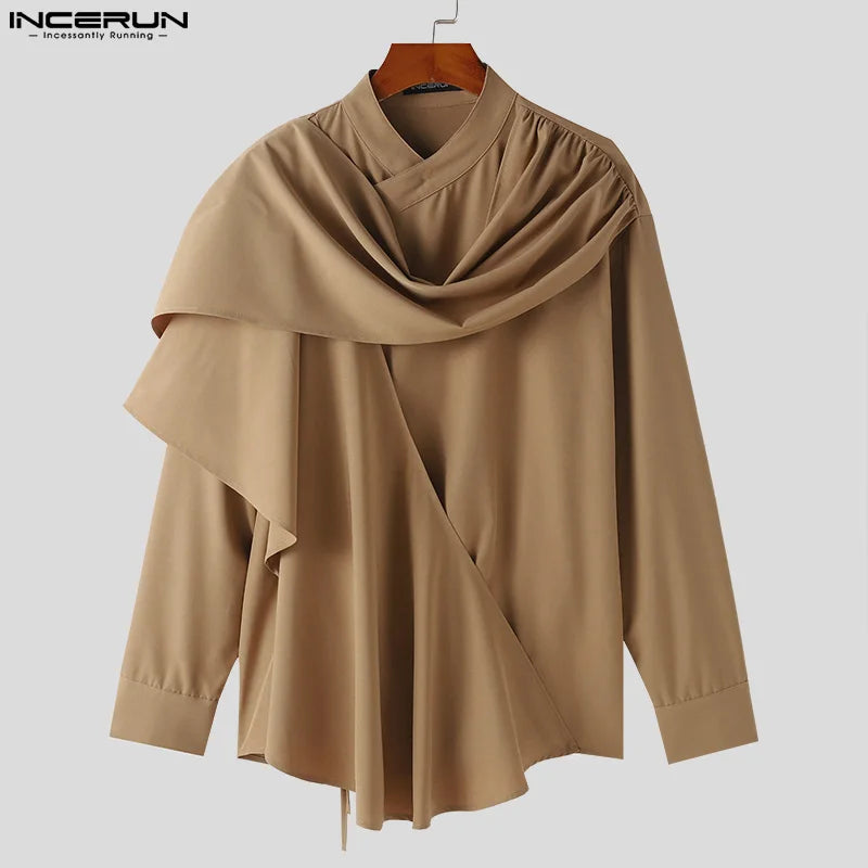 Poncho Homme Franges