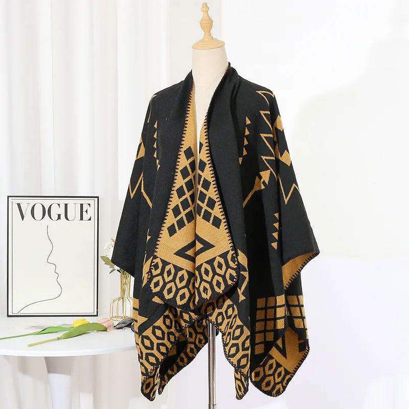 Poncho Homme Moderne motif