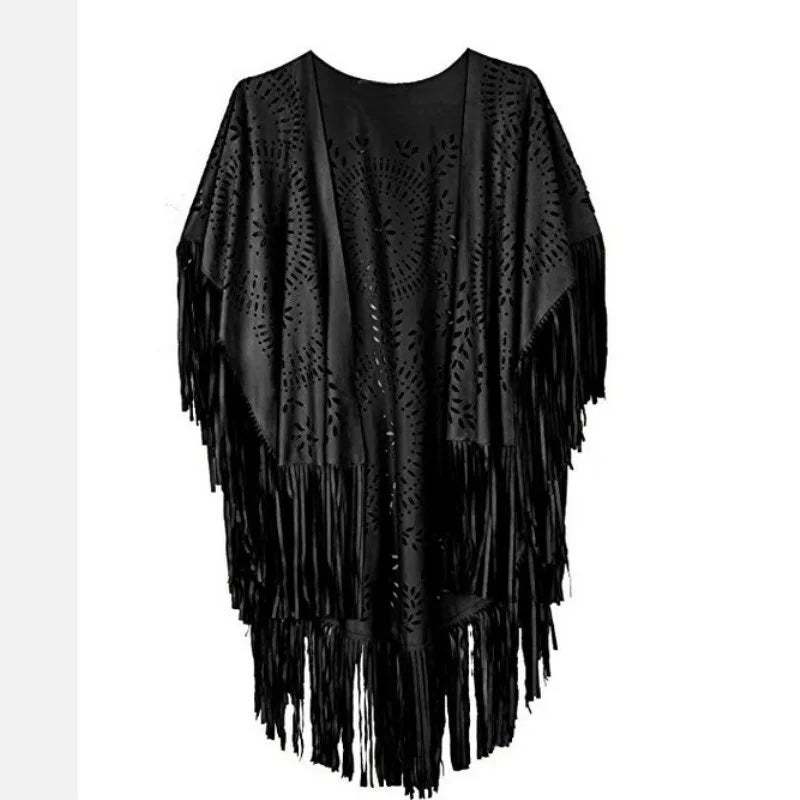 Poncho Femme Bohème