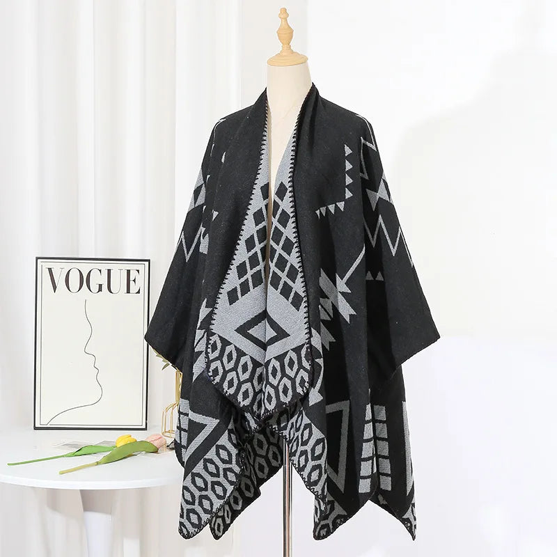 Poncho Homme Moderne motif