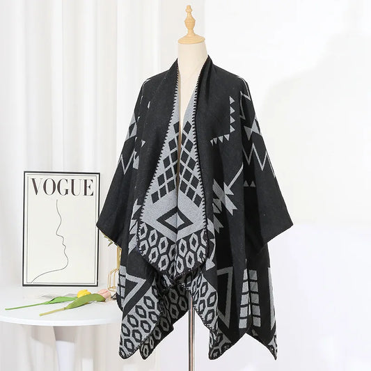Poncho Homme Moderne motif
