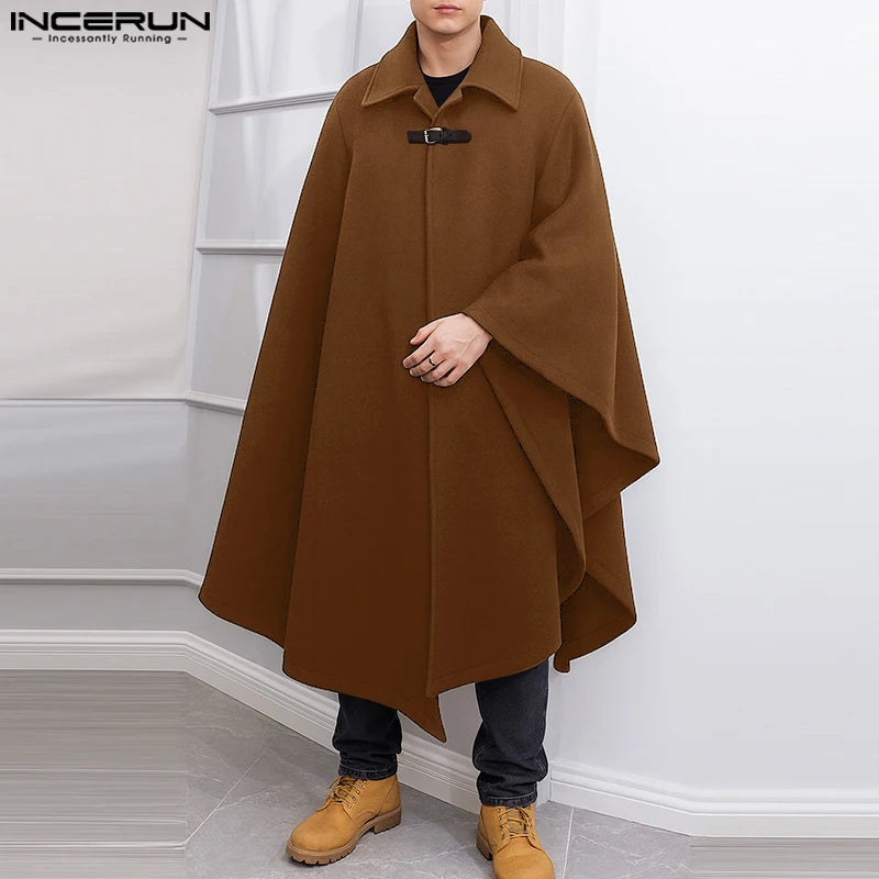 Poncho Trench Elégant Homme