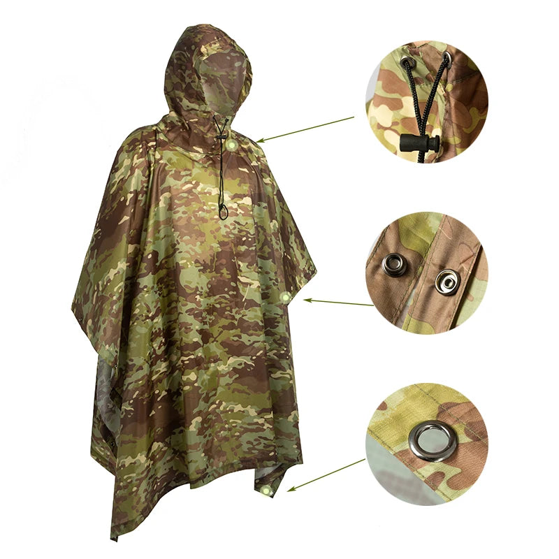 Poncho Tactique Militaire