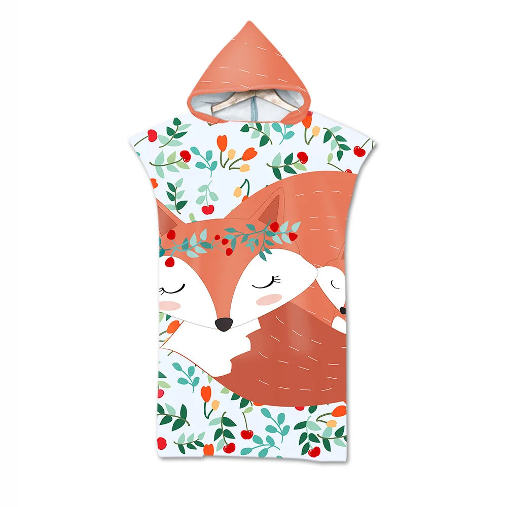 Poncho Bain Adulte Isma L'ourson