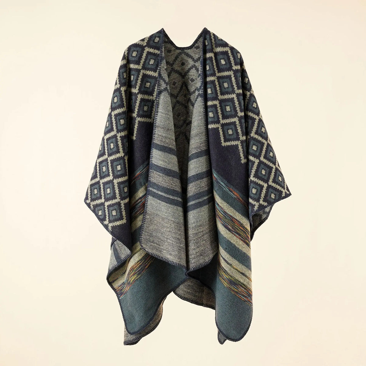 Poncho Automne Femme