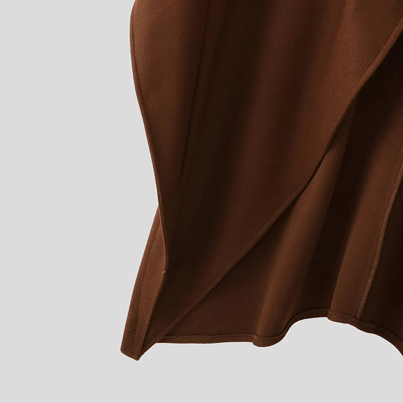 Poncho Cape Trench Homme