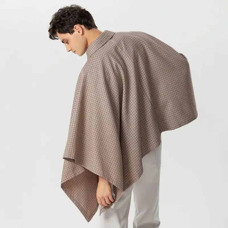 Poncho Homme Fashion Chemise