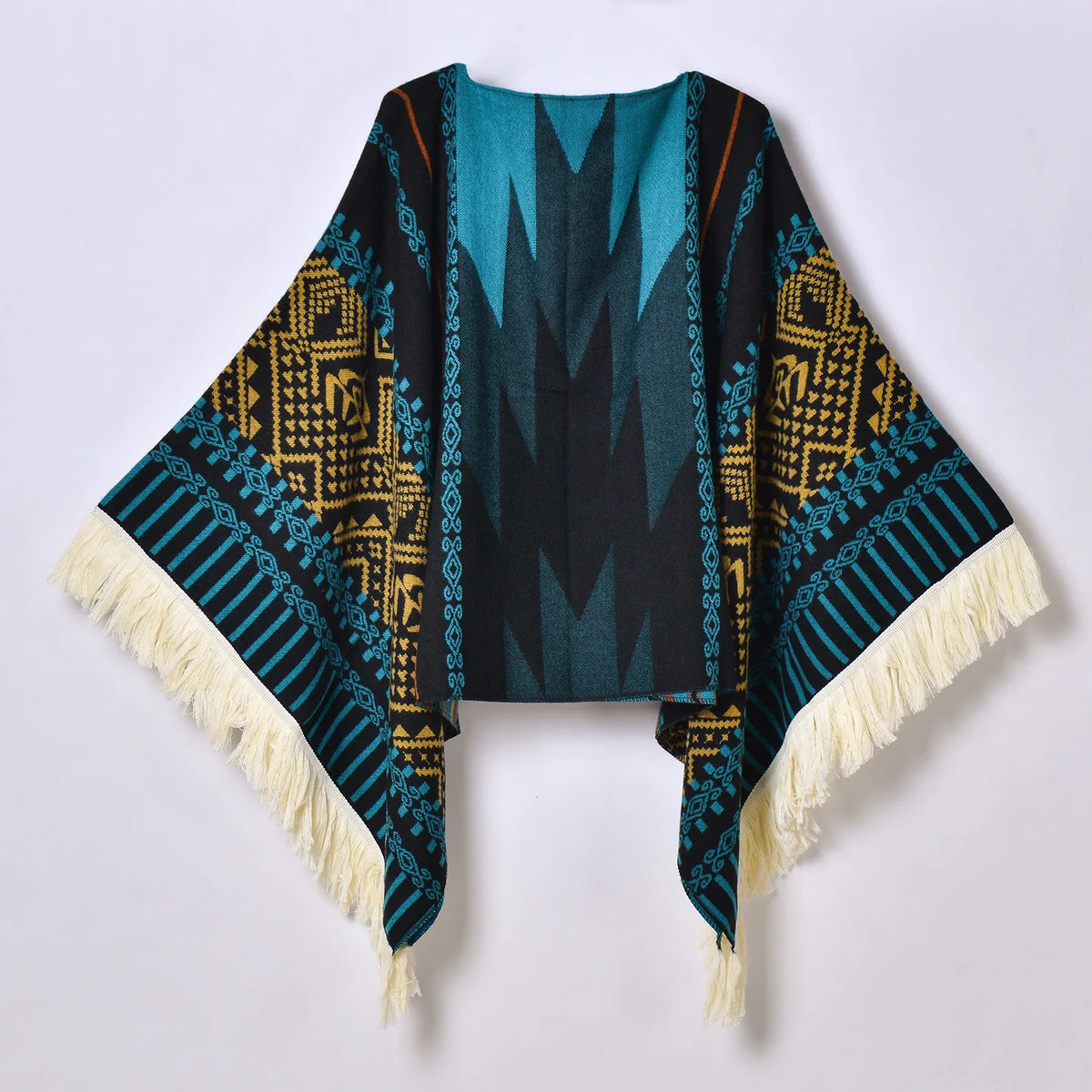 Poncho Traditionnel Femme