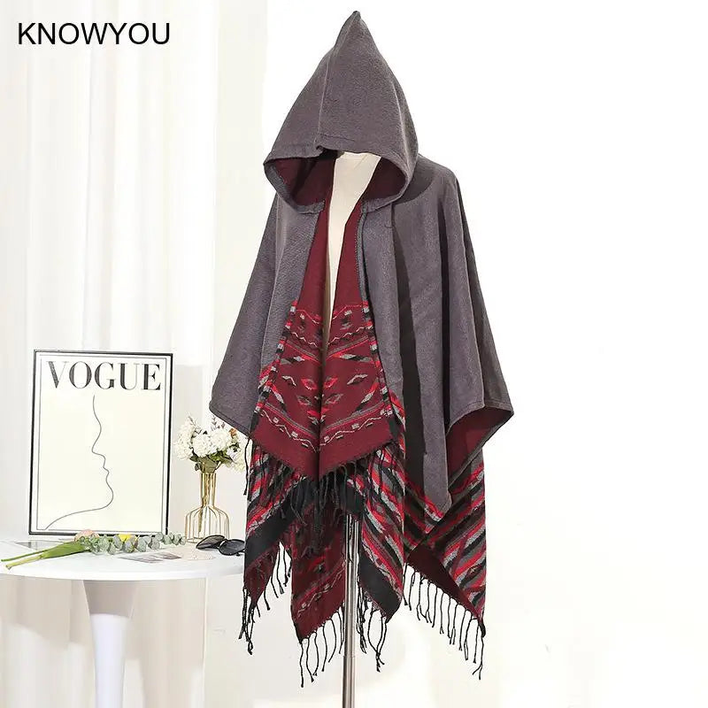 Men's Cape with Fringe