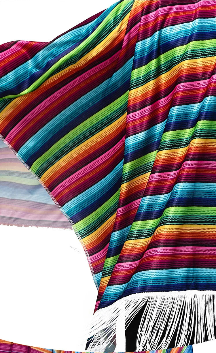 Poncho homme mexicain