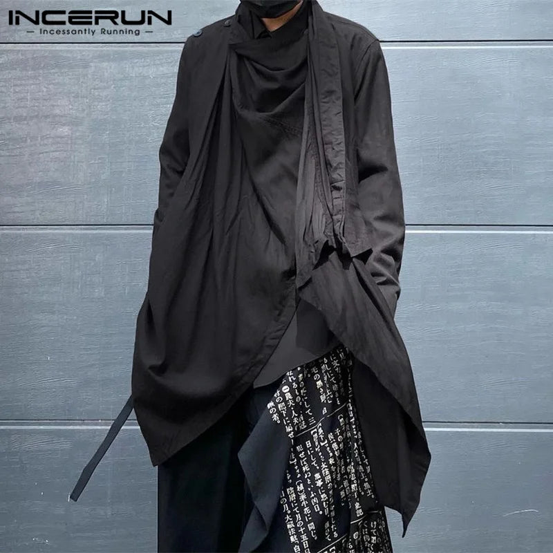 Men's Long Fashion Poncho