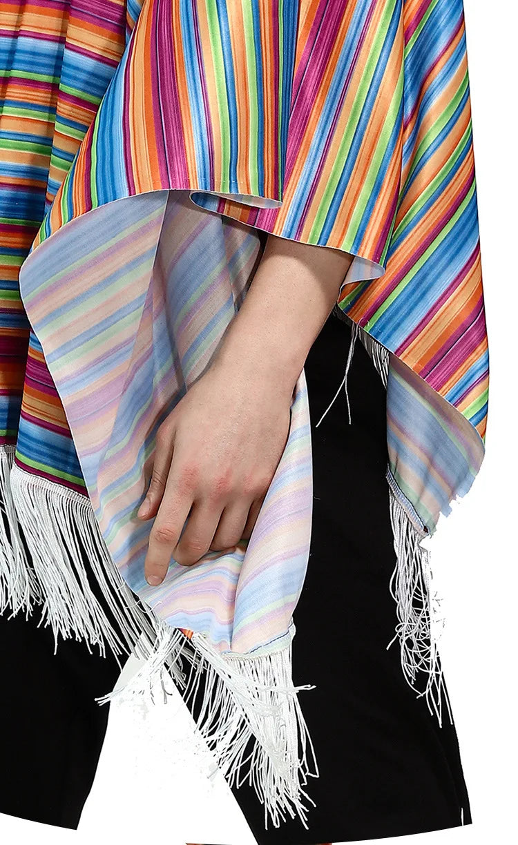 Poncho homme mexicain
