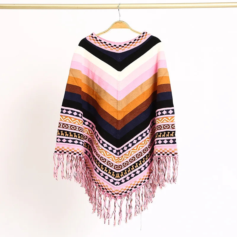Poncho Péruvien Homme