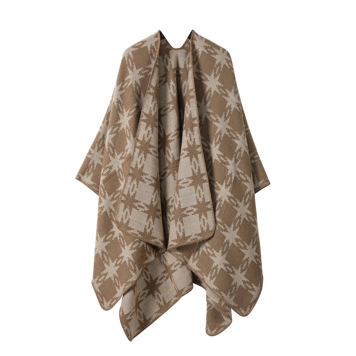 Poncho Automne Femme Etoile