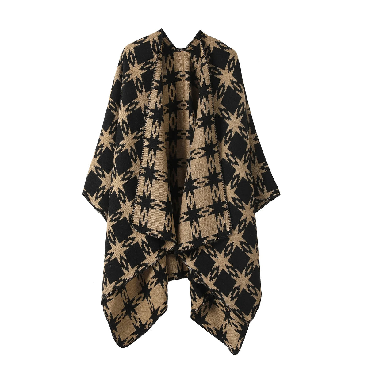 Poncho Automne Femme Etoile