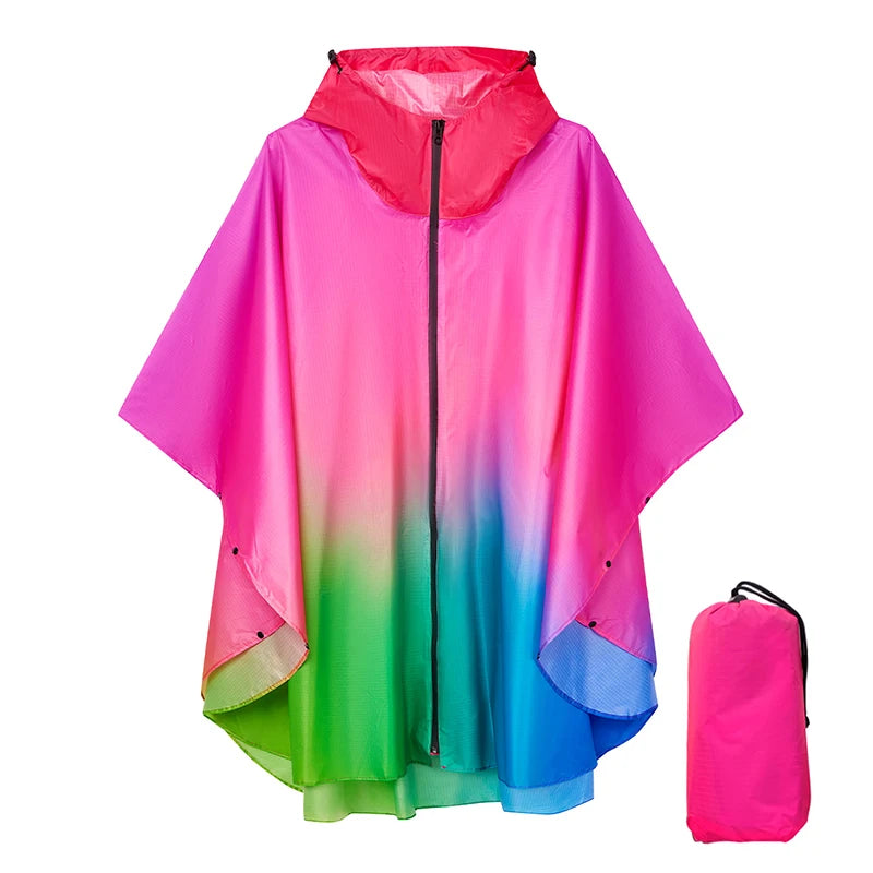 Poncho Pluie Unisexe Arc-en-Ciel