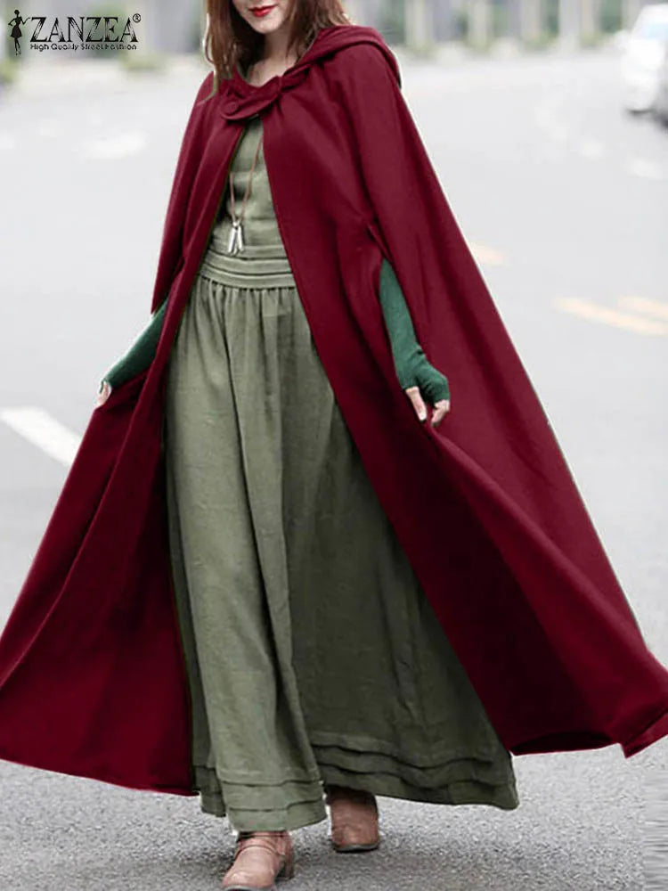 Cape Femme en Laine