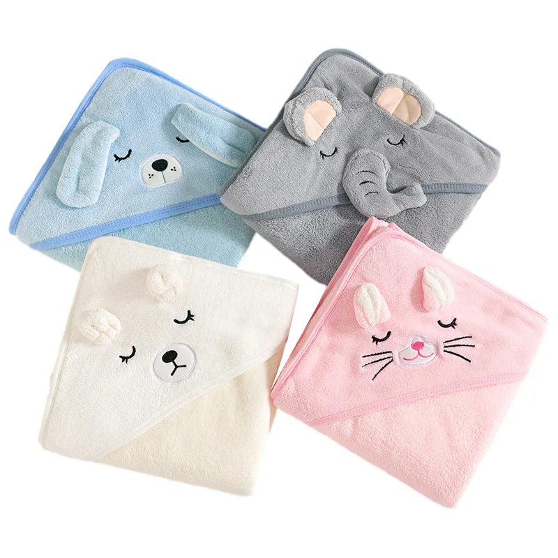 Poncho Serviette Bébé Animal