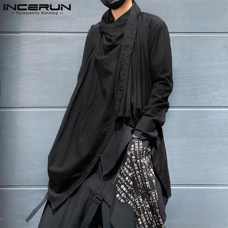 Men's Long Fashion Poncho