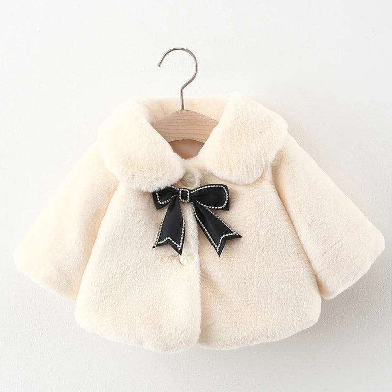 Poncho Veste Laine Fille