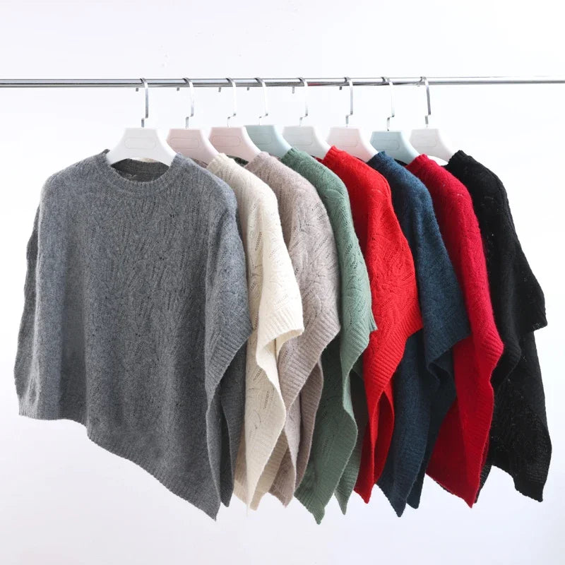 Poncho Cachemire Elegance