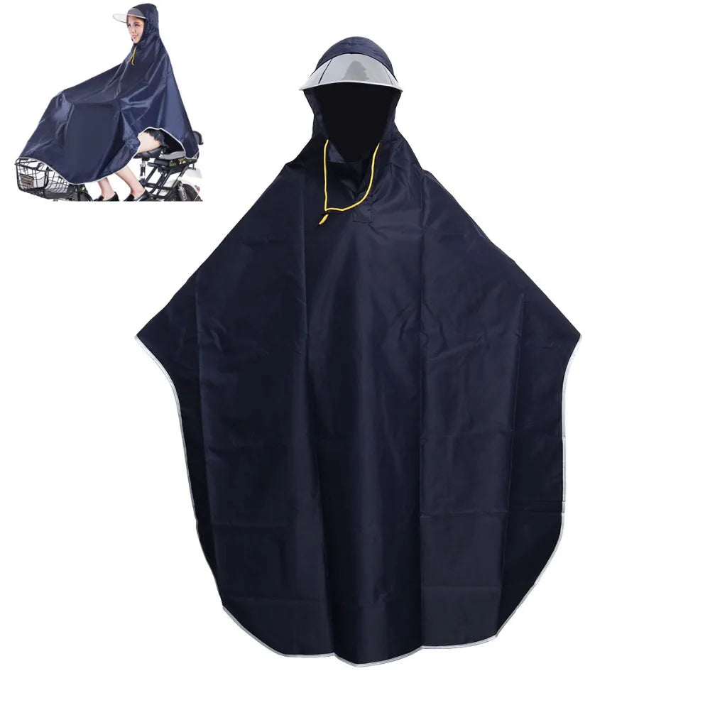 Poncho Vélo avec Visière