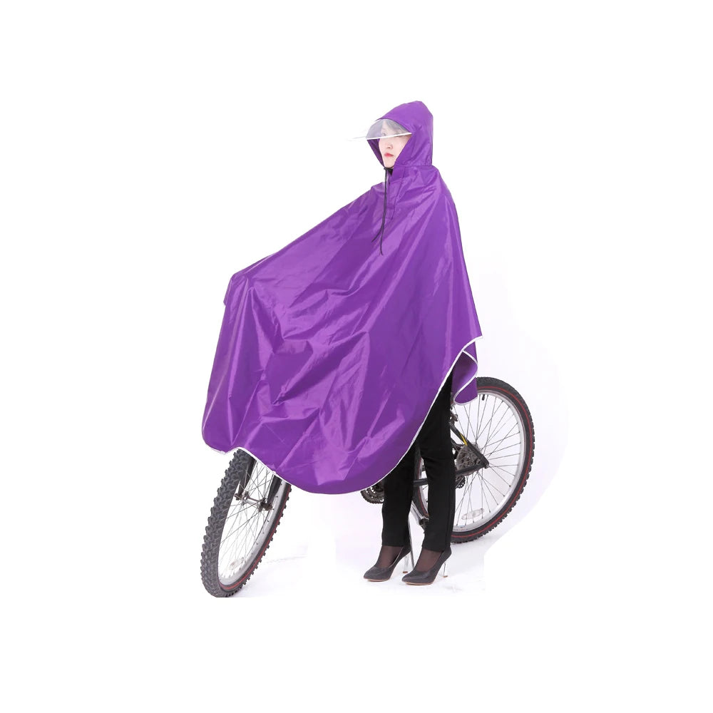 Poncho Vélo avec Visière