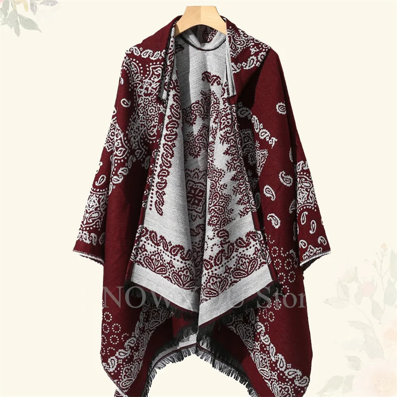 Men's Alpaca Poncho