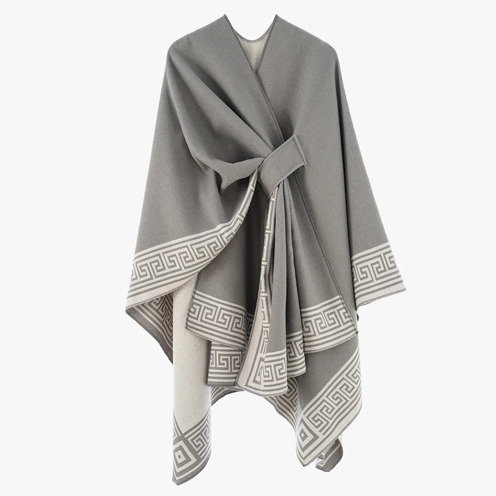 Poncho Luxe Femme