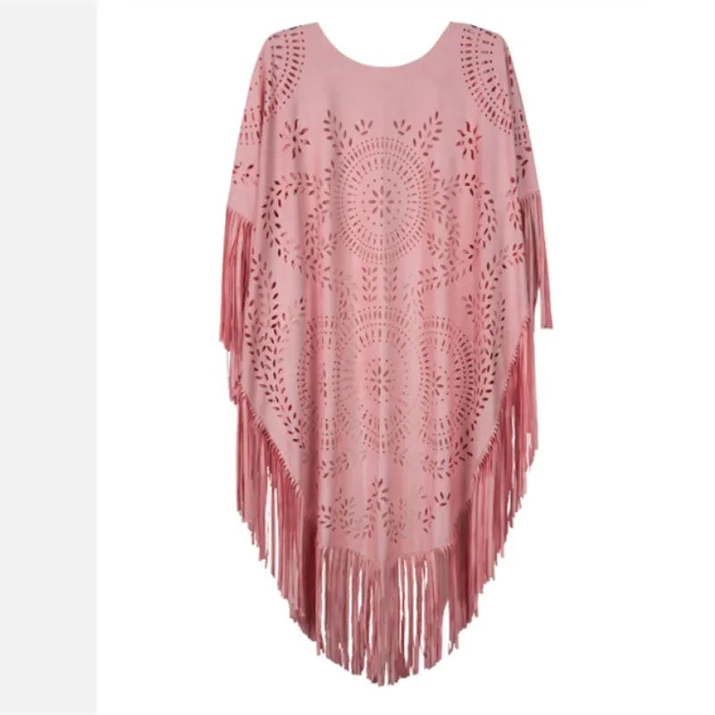 Poncho Femme Bohème