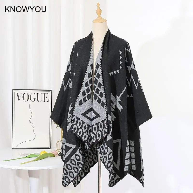 Poncho Homme Moderne motif