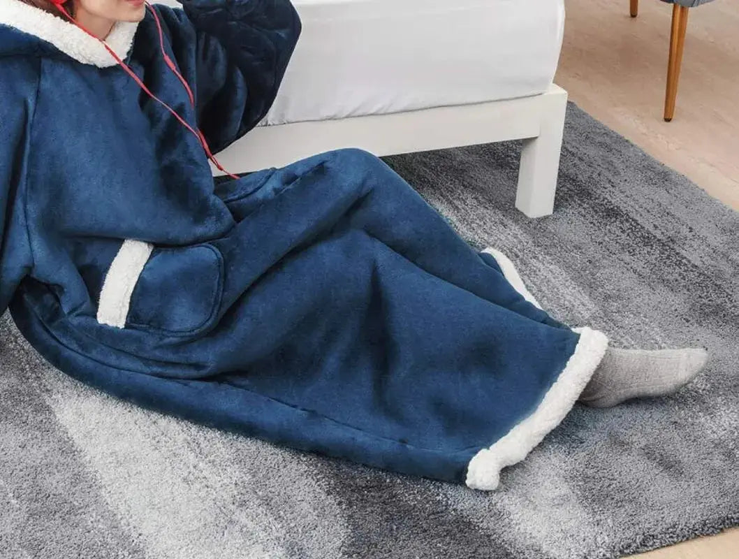 Plaid Poncho Adulte