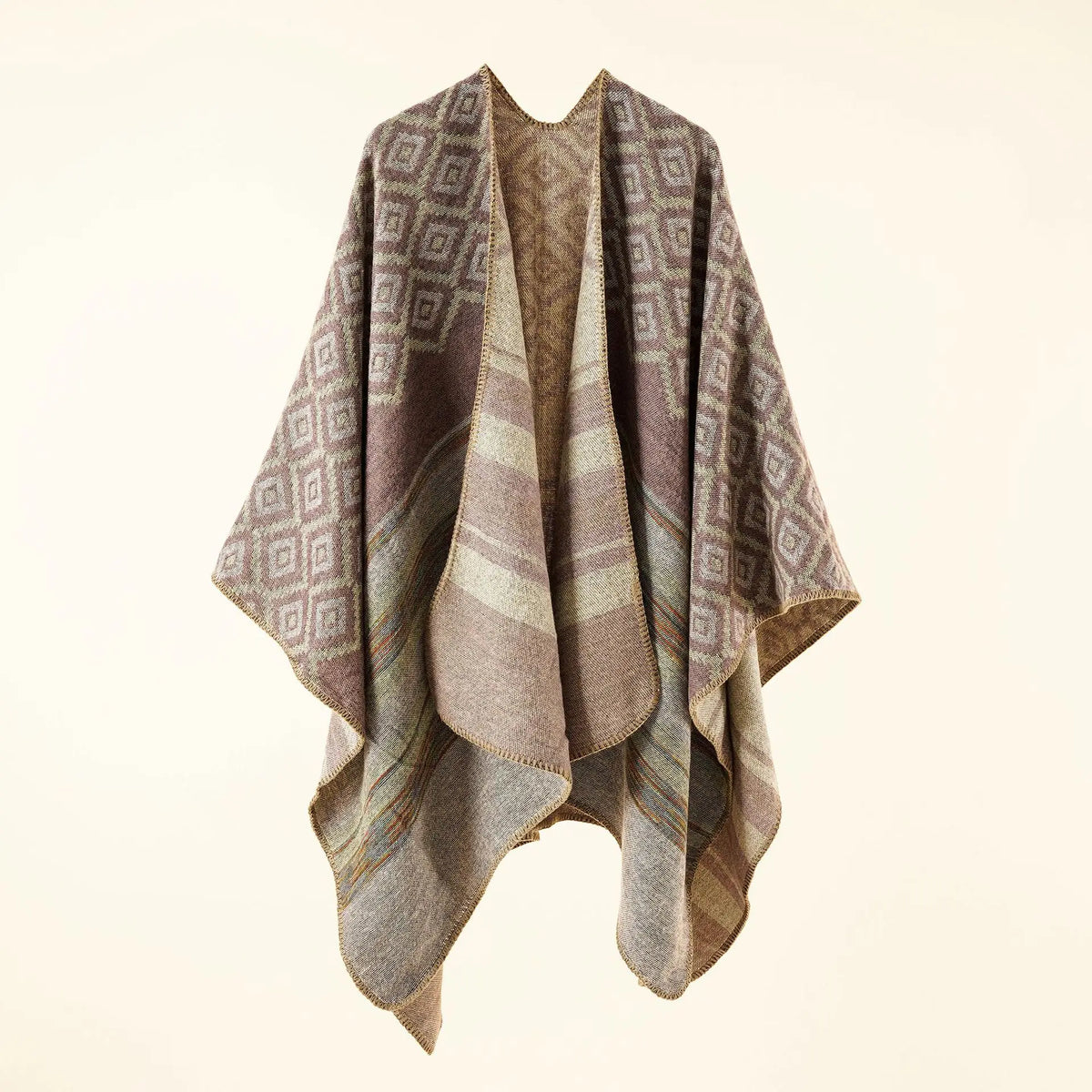 Poncho Automne Femme