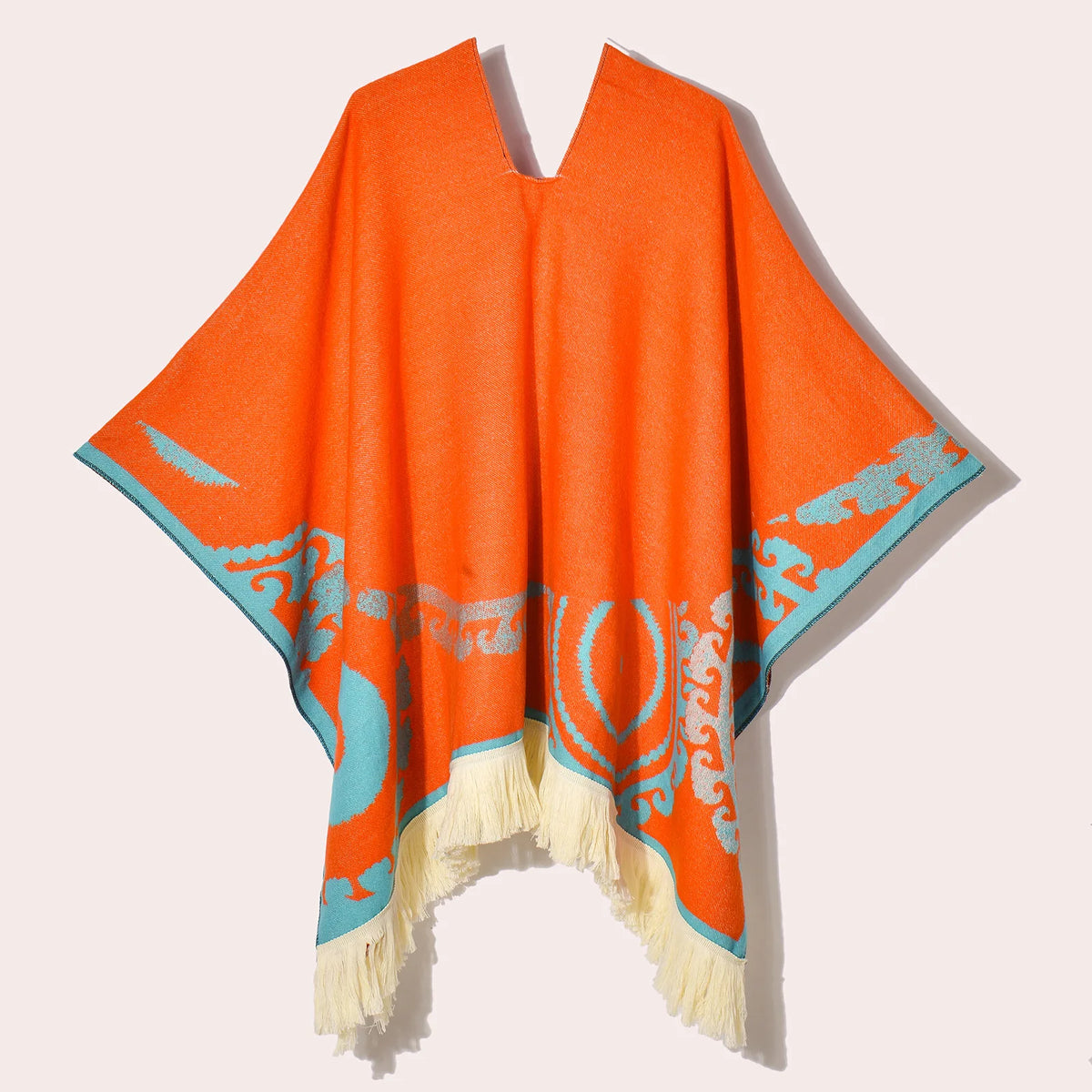 Poncho Traditionnel Femme