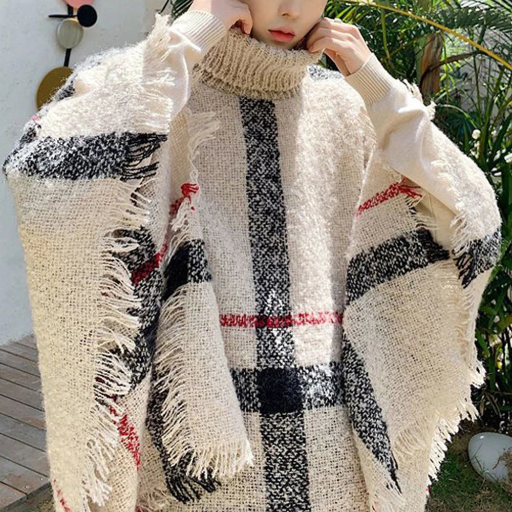 Poncho Coton Homme