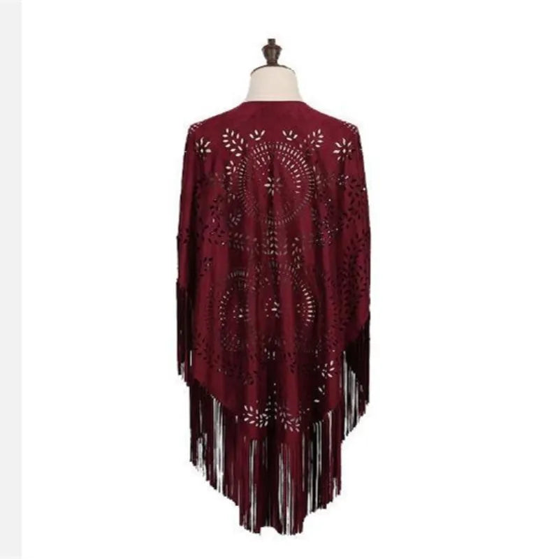 Poncho Femme Bohème