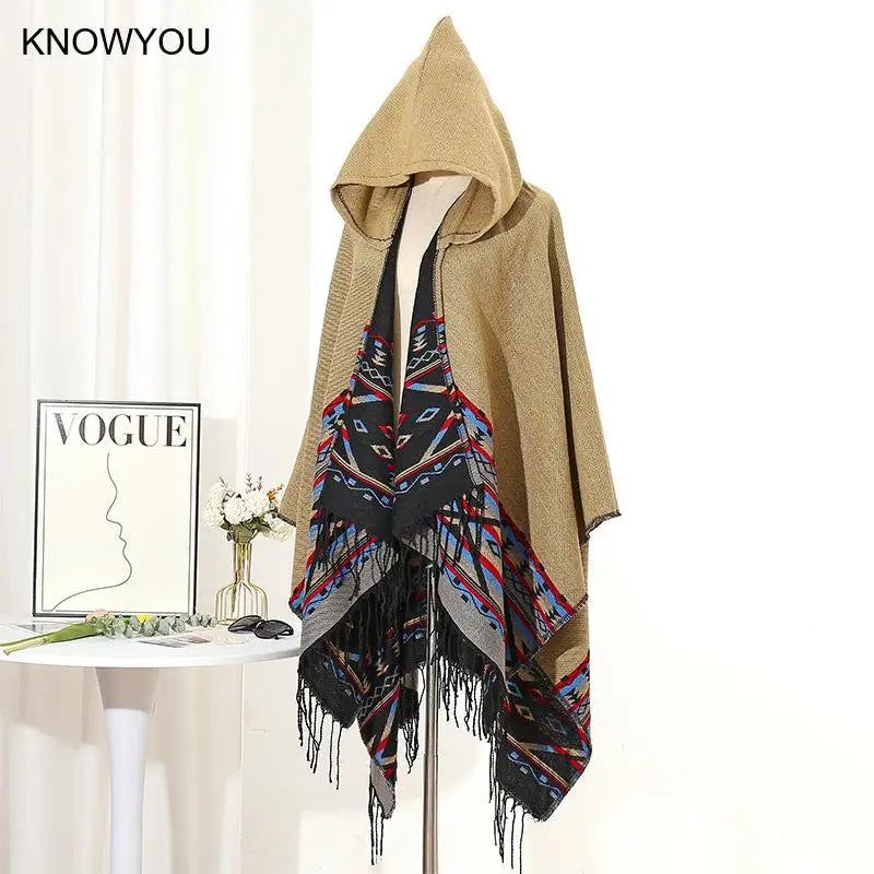 Men's Cape with Fringe