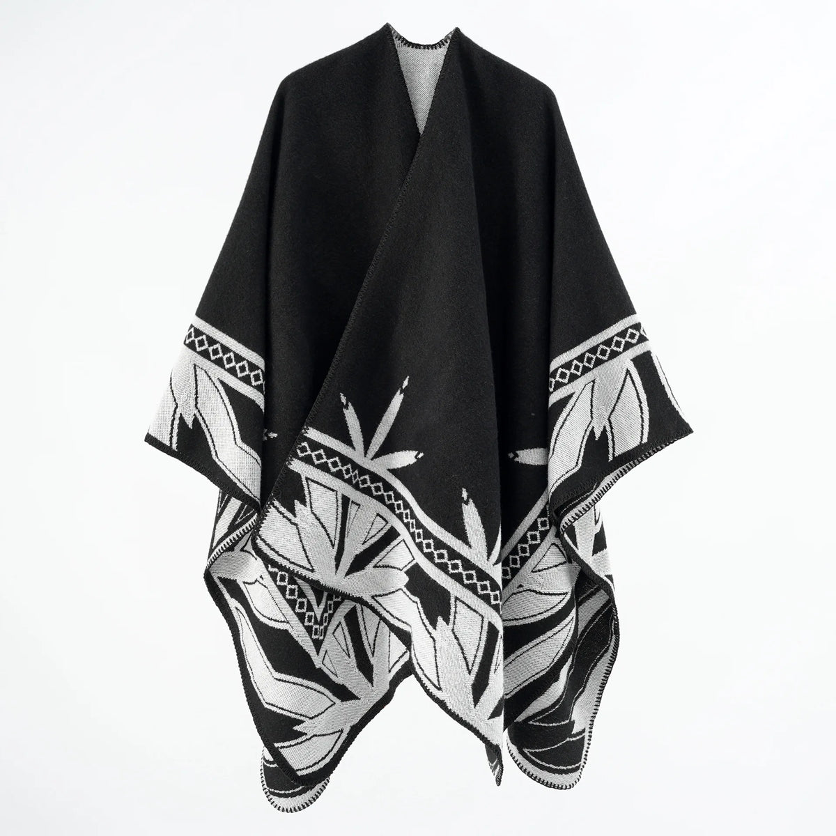 Poncho Ethnique Femme
