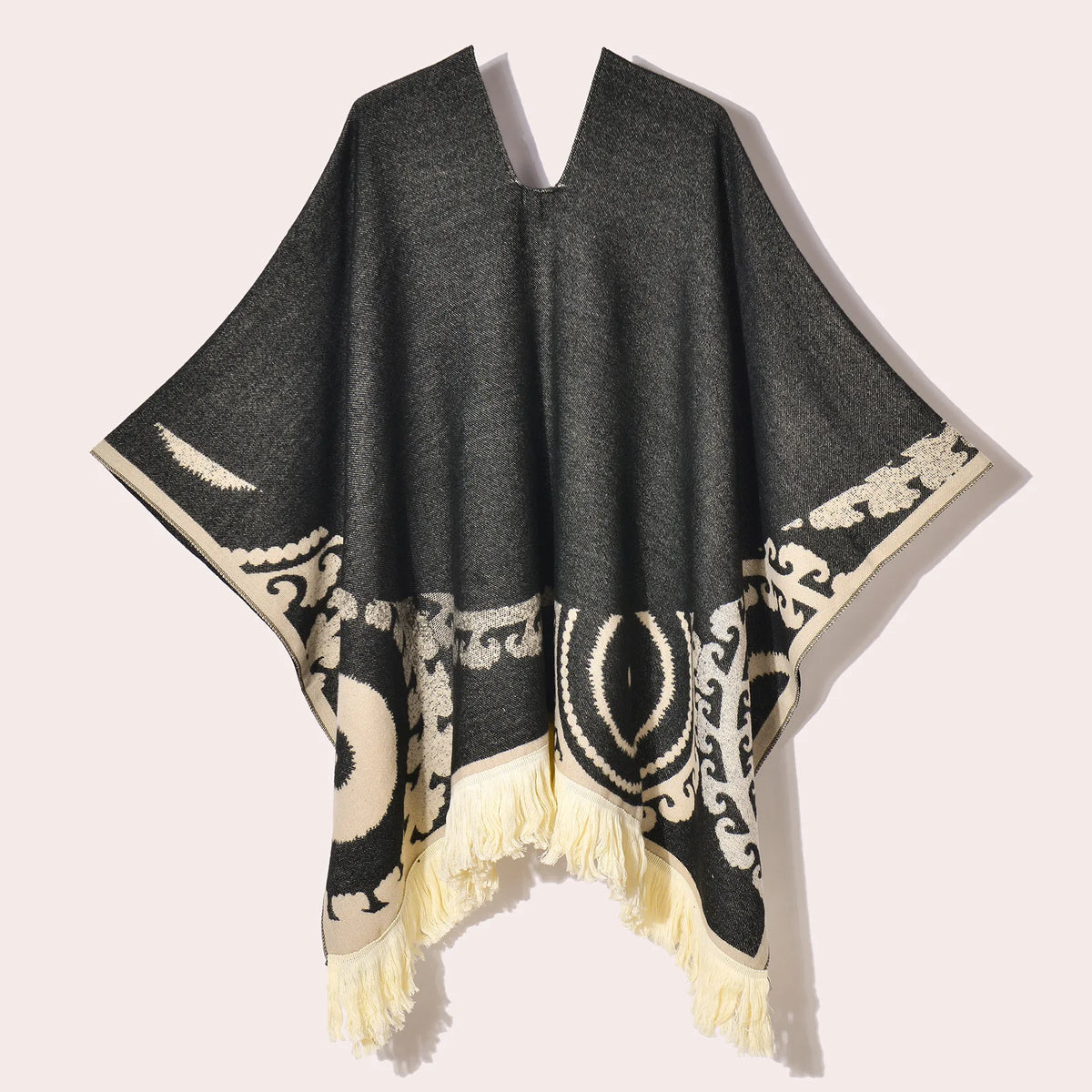 Poncho Traditionnel Femme