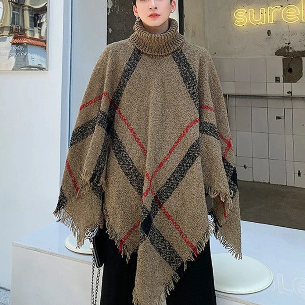 Poncho Coton Homme